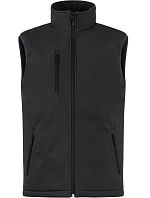 Clique Padded Softshell Vest Men Pánska zateplená softshellová vesta 67.0958 čierna