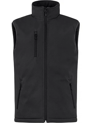 Clique Padded Softshell Vest Men Pánska zateplená softshellová vesta 67.0958 čierna