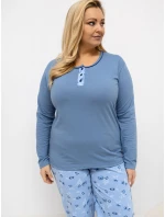 DU PI pyžamo FP 510.13 modré