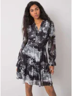 Šaty TW SK BI 1029.76 sivé čierne