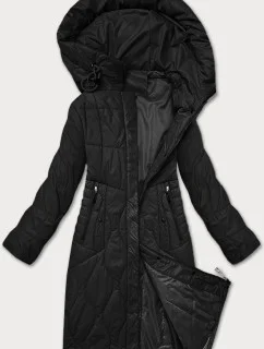 Čierna dámska prechodná prešívaná bunda S'West (B8302-1)