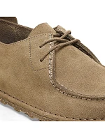 Birkenstock Pánske mokasíny UTTI LACE 1027274 GRAY TAUPE (štandardná šírka)