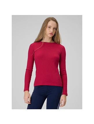Dámsky rebrovaný úplet slim fit s dlhým rukávom 4F 4FRAW25TLONF656-53S dámske Dámsky rebrovaný úplet slim fit s dlhým rukávom 4F 4FRAW25TLONF656-53S dámske