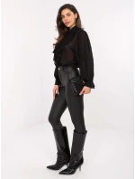 MI KS košeľa A2818.09 čierna