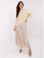Jumper MI SW WK32601.19 svetlo béžový