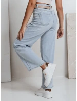 Dámske džínsové nohavice FLOWLESS blue FashionStreet UY2682