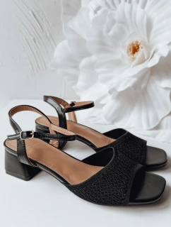 Dámske sandále OLYMIRA black FashionStreet ZY0952