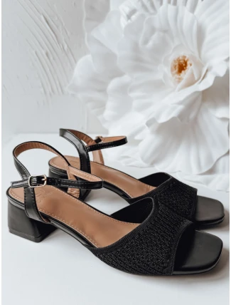 Dámske sandále OLYMIRA black FashionStreet ZY0952 Dámske sandále OLYMIRA black FashionStreet ZY0952