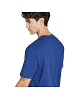 Pánske tričko adidas Essentials Small Logo Single Jersey blue JF1093