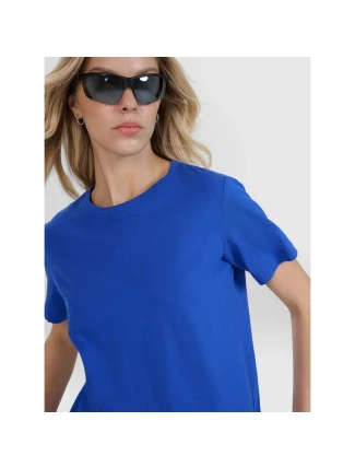 Dámske tričko oversize s potlačou 4F 4FWSS25TTSHF2238-36S