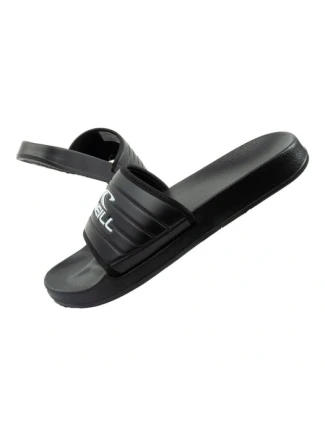 O'neill pánske športové šľapky Kelso Slider pohodlné papuče black