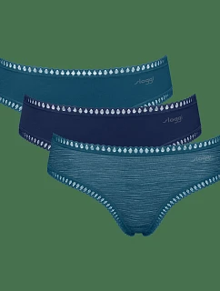sloggi GO Crush Hipster C3P – tyrkysová – SLOGGI tyrkysová – SLOGGI