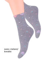 Dámske vzorované ponožky Steven art.099