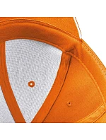 Beechfield B 20 6-panelová sendvičová čiapka „Athleisure“ 53.0020 klasická červená/biela