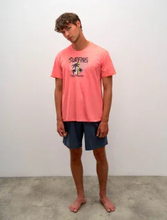 Vamp - Pohodlné dvojdielne pánske pyžamo 16674 - Vamp