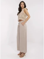 Nohavice D73761M62237B dark lilac