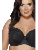 Dámska podprsenka 2112 Azalea black plus - AVA