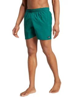 Plavecké šortky adidas Solid CLX s krátkou dĺžkou M IX7582