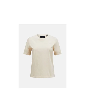 Tričko PEAK PERFORMANCE Original Small Logo Tee Women, béžové Tričko PEAK PERFORMANCE Original Small Logo Tee Women, béžové