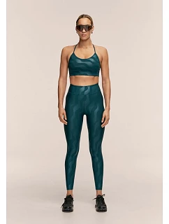 Dámske tréningové legíny CASALL Heat Printed High Waist Tights, sivé