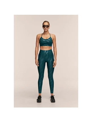 Dámske tréningové legíny CASALL Heat Printed High Waist Tights, sivé Dámske tréningové legíny CASALL Heat Printed High Waist Tights, sivé