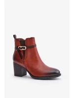 Topánky na podpätku model 201163 Step in style Topánky na podpätku model 201163 Step in style