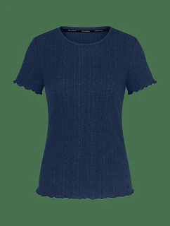 Univerzálny top s rebrovým vzorom SSL – modrý – TRIUMPH Modrý – TRIUMPH
