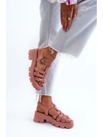 Pachnące Sandały Damskie ZAXY NN285038 Brudny Róż