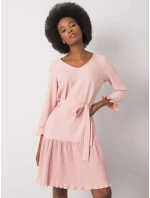 Šaty LK SK 507733.80P tmavo ružová