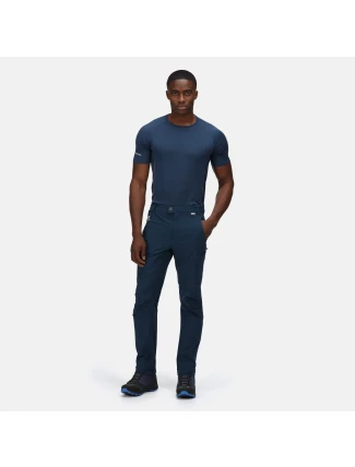 Pánske outdoorové nohavice Highton Trs RMJ216R-ZV7 dark blue - Regatta