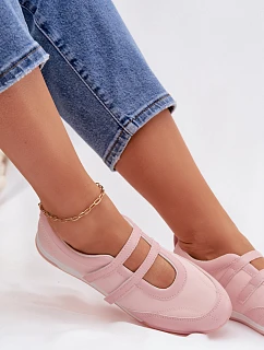 Športové dámske baleríny ružové - Farvessa
