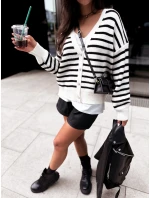 Dámsky sveter BREEZY ecru FashionStreet MY1987