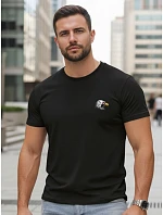 Pánske bavlnené tričko s potlačou orla čierne FashionStreet NX0148R Pánske bavlnené tričko s potlačou orla čierne FashionStreet NX0148R