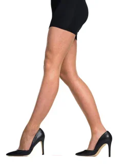 Lesklé pančuchové nohavice Fascination 15 DEN - Bellinda - amber