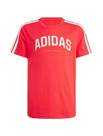 Adidas Codes Detské tričko Collegiate Graphic red JI6673 Adidas Codes Detské tričko Collegiate Graphic red JI6673