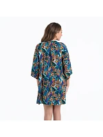 Plážové šaty Anita Manihi 8674 Lagoon: Tropická elegancia s leopardím šarmom