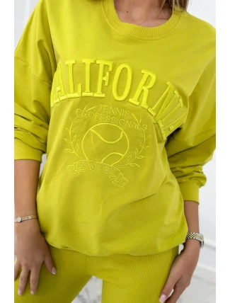 Kalifornská bavlnená súprava pistácie Kalifornská bavlnená súprava pistácie