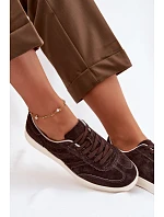 Velúrové tenisky Vinceza 95400 Chocolate Velúrové tenisky Vinceza 95400 Chocolate