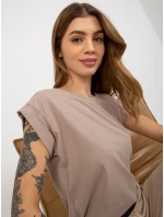 Tričko RV TS 4833.22X tmavo lila Tričko RV TS 4833.22X tmavo lila