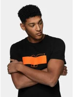 Pánske tričko D4Z20-TSM244 čierne - 4F