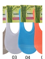 Bambusové ponožky "mokasíny" 1079