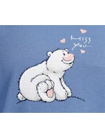 Detské dlhé pyžamo Medveď a tučniak Detské dlhé pyžamo Medveď a tučniak