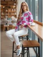 SWEET BUNNY dámsky sveter modrý FashionStreet MY2282 SWEET BUNNY dámsky sveter modrý FashionStreet MY2282