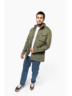 Kariban K 6164 Pánska bunda Safari 20.6164, čierna, s efektom prania Kariban K 6164 Pánska bunda Safari 20.6164, čierna, s efektom prania