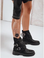 Dámske čierne topánky FashionStreet ZY1155 Dámske čierne topánky FashionStreet ZY1155