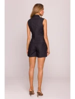 M859 Džínsová vesta - grafitová