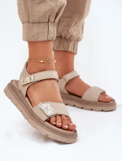 Sandále model 213157 Krok vo veľkom štýle