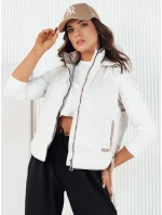 Dámska prešívaná vesta TREOS biela FashionStreet TY4219