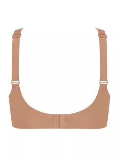 Dámska podprsenka ZERO Feel 2.0 Soft - BROWN - svetlohnedá 00CM - SLOGGI