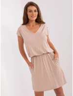 Šaty WN SK 658.62P béžové